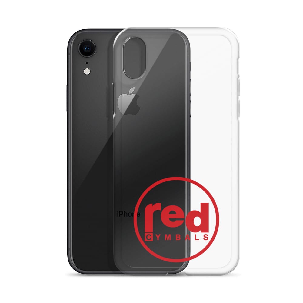 Red Cymbals  Clear Case for iPhone® Clear Case for iPhone®