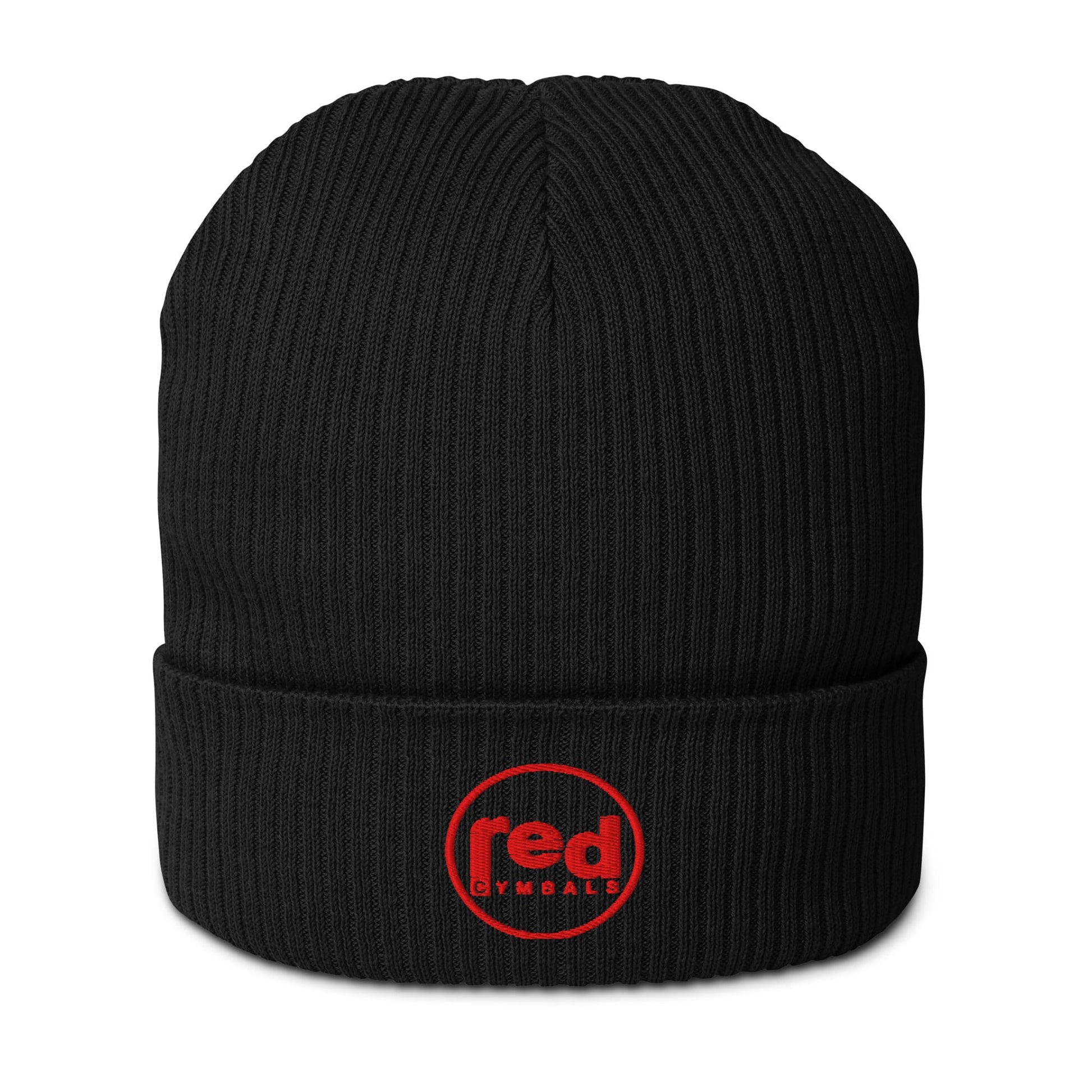 Red Cymbals  Beanie Red Cymbals Ribbed Beanie Red Cymbals Ribbed Beanie