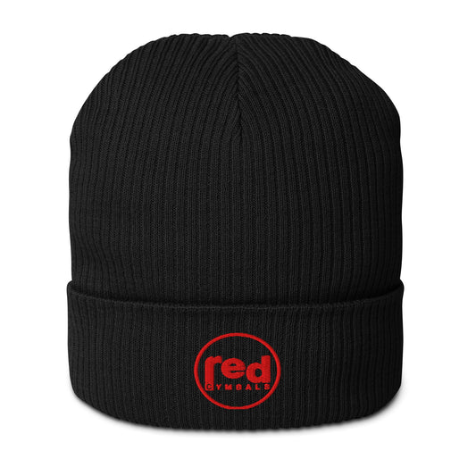 Red Cymbals  Beanie Red Cymbals Ribbed Beanie Red Cymbals Ribbed Beanie