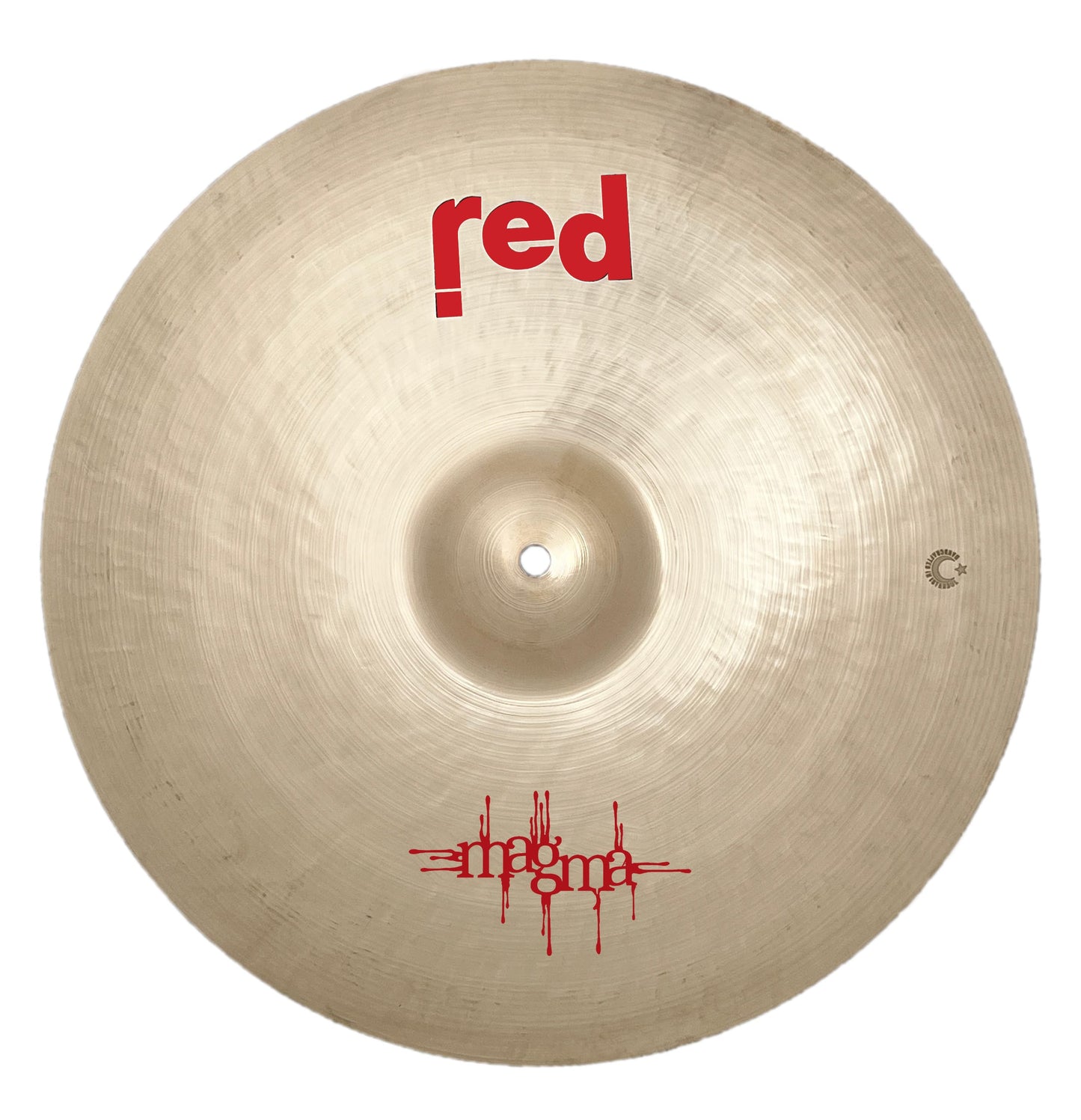 Red Cymbals Magma Series Cymbals Magma Series Cymbals Magma Series Cymbals - Cymbals for Metal Music