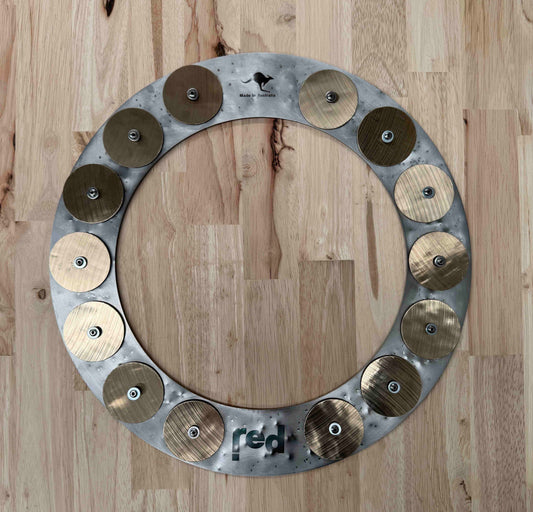 Red Cymbals Jingle Ring Jingles 14" Snare Ring or 6.75" Money Jingle Ring Jingles 14" Snare Ring or 6.75" Money Jingle Ring