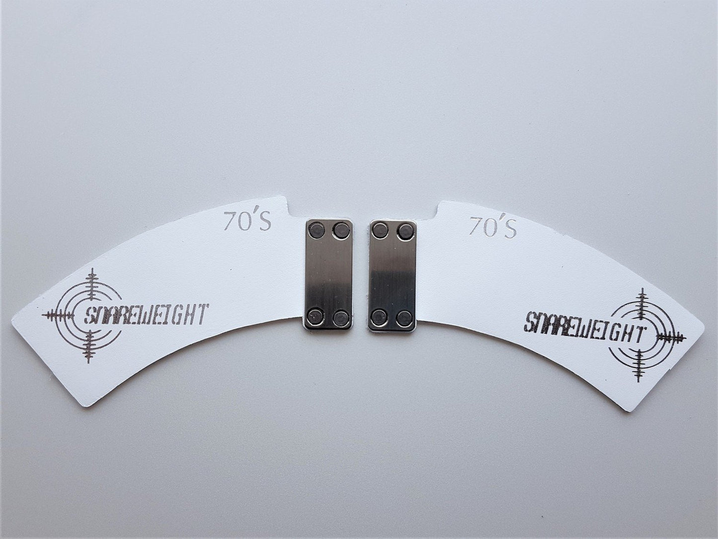 Snareweight 70s Insert for Brass #5 (Pair) Black or White White