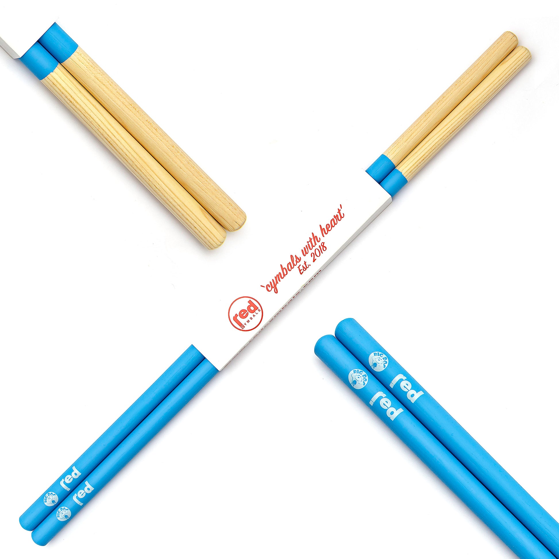 Red Drumsticks 'Big Dog' Timbale Sticks