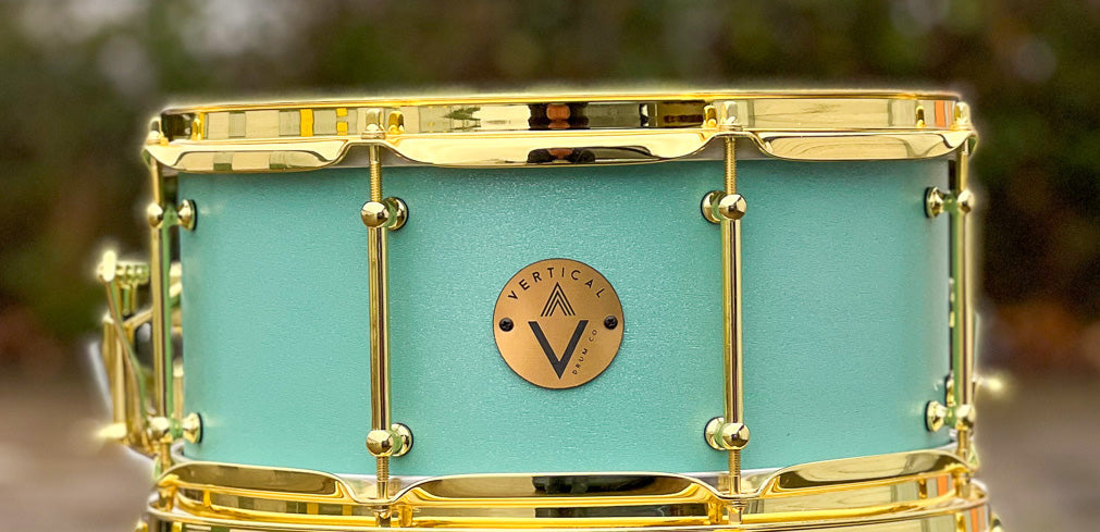 Vertical Drum Co. Chris Garcia Model 6.25×13” or 7×14” Snare Drum 6.25×13