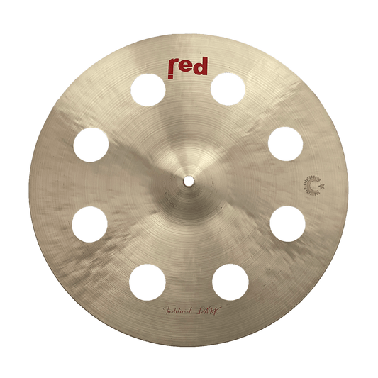 Red Cymbals FX Crash Cymbal Traditional Dark Series FX Crash Cymbal Traditional Dark Series FX Crash Cymbal