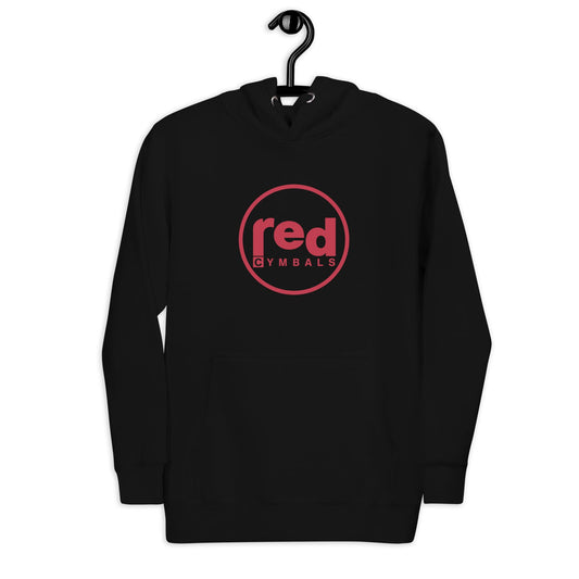 Red Cymbals Hoodie / Hooded Sweatshirt Circle Logo