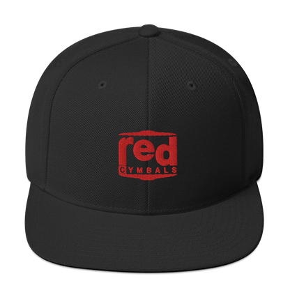 Red Cymbals Cap Hats / Caps - Red For Your Head - Made in Australia Red Cymbals Hats & Beanies - Red For Your Head 